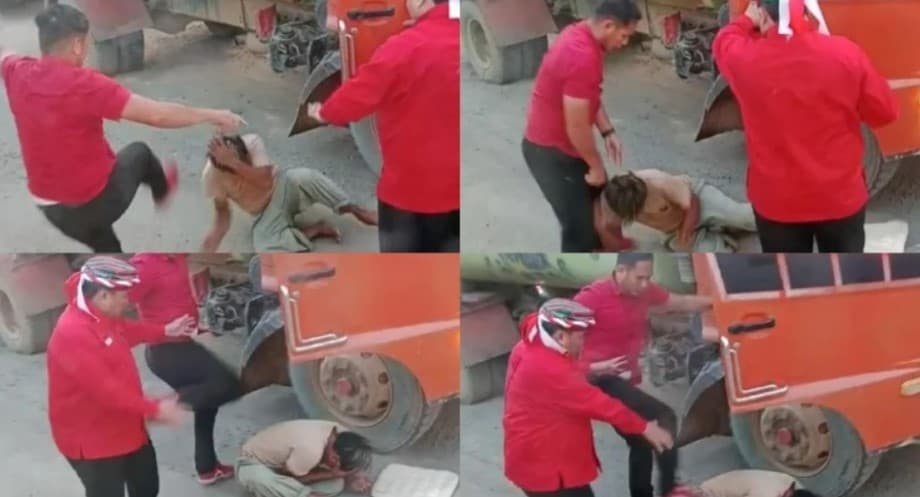 Viral Aksi Brutal Ajudan Bupati Kutai Barat Aniaya Sopir Truk di Jalan. Viral Aksi Brutal Ajudan Bupati Kutai Barat Aniaya Sopir Truk di Jalan.