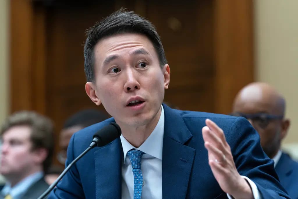 Shou Zi Chew, CEO TikTok. Foto: NYPost Shou Zi Chew, CEO TikTok. Foto: NYPost