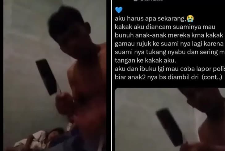 Viral Pria Ancam Bunuh 2 Anaknya Gegara Istri Nolak Rujuk. Viral Pria Ancam Bunuh 2 Anaknya Gegara Istri Nolak Rujuk.