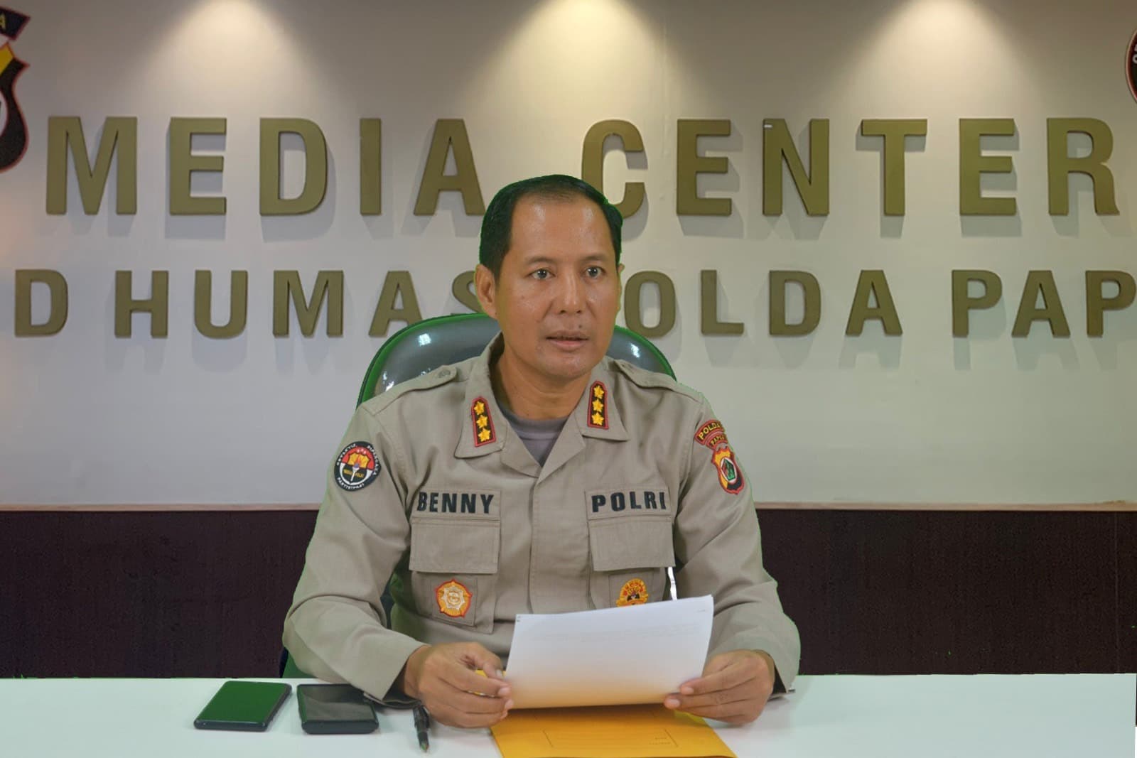 Kabid Humas Polda Papua Kombes Pol Ignatius Benny Ady Prabowo (Foto: Polda Papua) Kabid Humas Polda Papua Kombes Pol Ignatius Benny Ady Prabowo (Foto: Polda Papua)