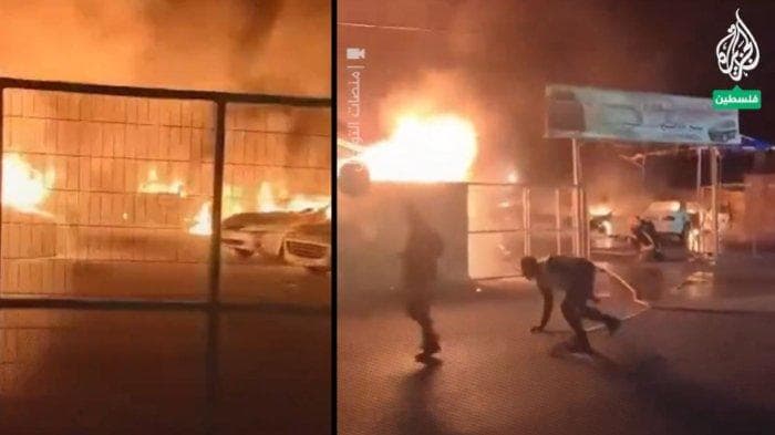 Pemukim Yahudi bakar showroom di Tepi Barat yang ditinggali warga Palestina (Foto:Istimewa) Pemukim Yahudi bakar showroom di Tepi Barat yang ditinggali warga Palestina (Foto:Istimewa)