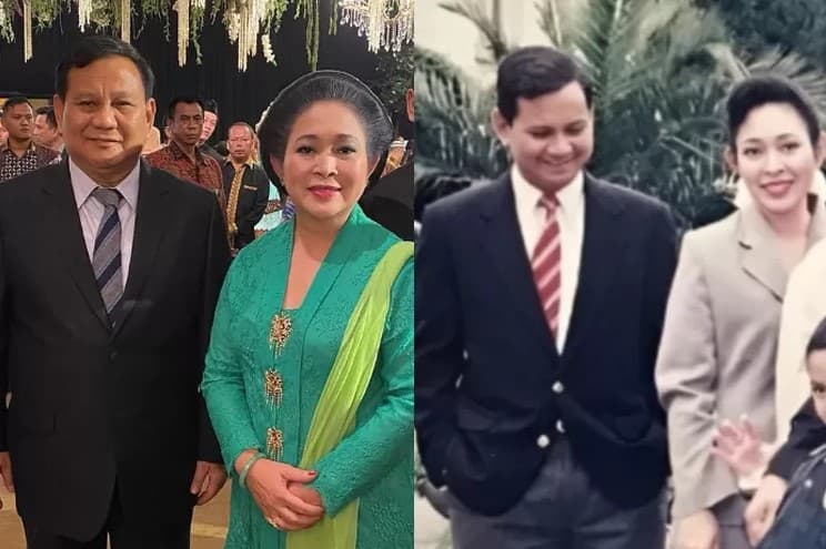 Prabowo Subianto dan Titiek Soeharto Prabowo Subianto dan Titiek Soeharto