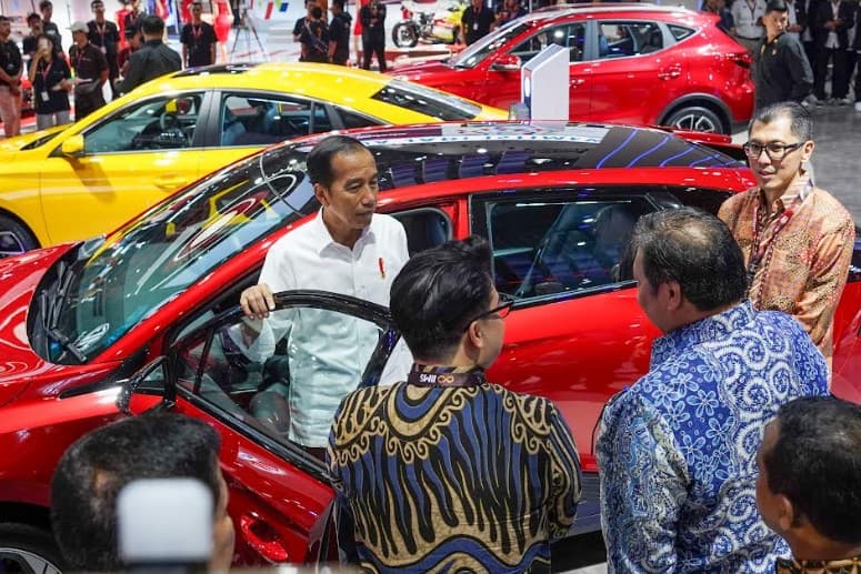 Presiden Joko Widodo mengunjungi IIMS 2024. Presiden Joko Widodo mengunjungi IIMS 2024.