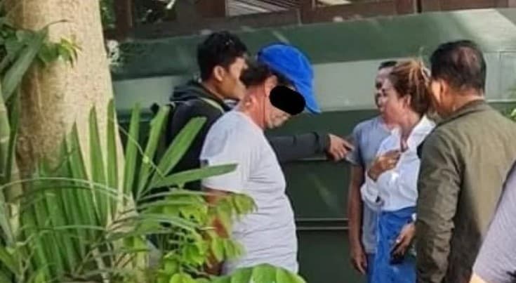 WNA Chili pukul petugas Bea Cukai di Bali. (Foto: Humas Polres Badung) WNA Chili pukul petugas Bea Cukai di Bali. (Foto: Humas Polres Badung)