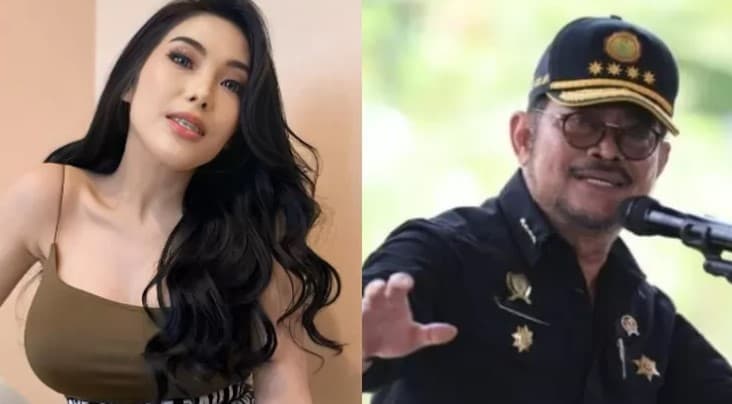Syahrul Yasin Limpo dan Nayunda Nabila Syahrul Yasin Limpo dan Nayunda Nabila