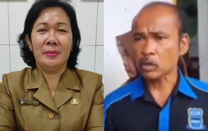 Kolase foto Kepsek SMAN 8 Medan dan orangtua siswa yang bongkar pungli Kolase foto Kepsek SMAN 8 Medan dan orangtua siswa yang bongkar pungli