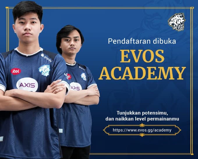 EVOS Academy: Peluncuran Akademi Online untuk Talenta Muda Esports di Indonesia. EVOS Academy: Peluncuran Akademi Online untuk Talenta Muda Esports di Indonesia.