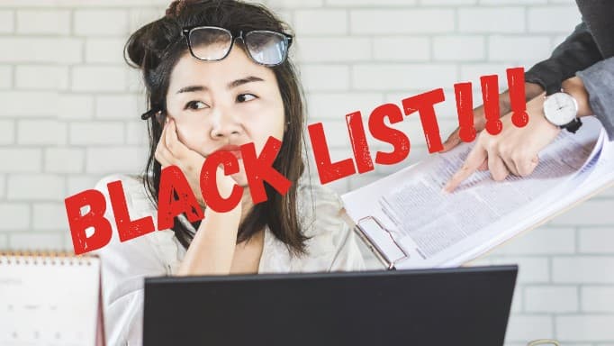 Ilustrasi Gen Z Kena Blacklist. Ilustrasi Gen Z Kena Blacklist.
