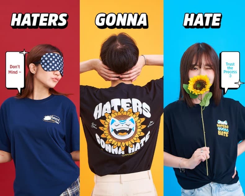 EVOS GOODS Rilis Koleksi 'Haters Gonna Hate' Sebagai Simbol Ketahanan dan Transformasi EVOS Esports. EVOS GOODS Rilis Koleksi 'Haters Gonna Hate' Sebagai Simbol Ketahanan dan Transformasi EVOS Esports.