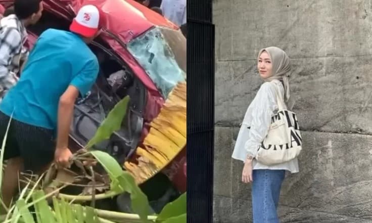 Selebgram Rere Cisillia Meninggal Usai Mobil yang Ditumpangi Ditabrak Kereta. (Foto: Instagram/@lampungngehnews) Selebgram Rere Cisillia Meninggal Usai Mobil yang Ditumpangi Ditabrak Kereta. (Foto: Instagram/@lampungngehnews)
