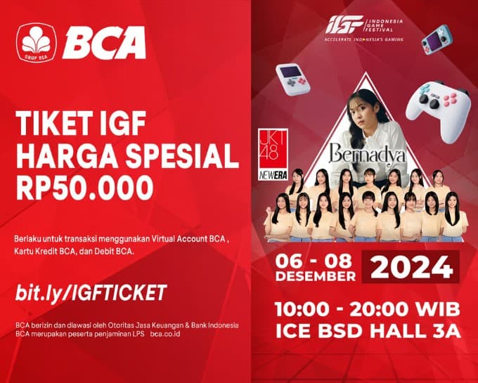 Indonesia Game Festival 2024 Hadir Jadi Event Gaming Terbesar di Indonesia. Indonesia Game Festival 2024 Hadir Jadi Event Gaming Terbesar di Indonesia.