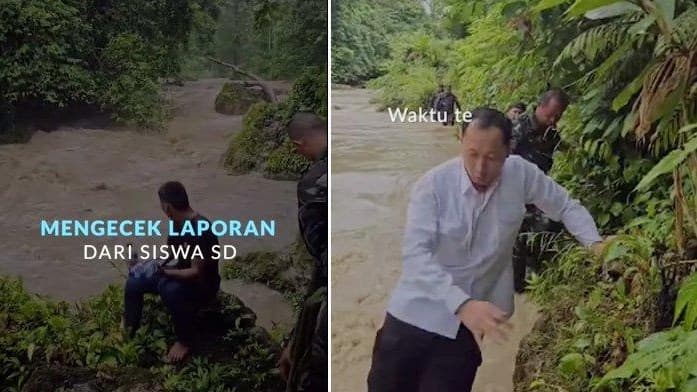 Tim Seskab Mayor Teddy Langsung Turun Tangan Tindaklanjuti Curhatan Siswa SD Nias yang Viral. Tim Seskab Mayor Teddy Langsung Turun Tangan Tindaklanjuti Curhatan Siswa SD Nias yang Viral.