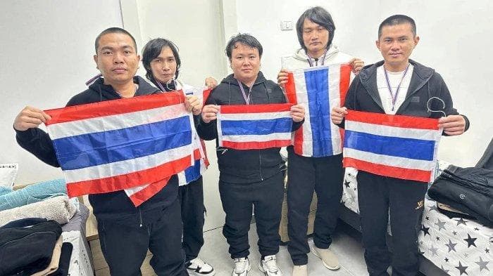 5 Warga Thailand yang Dibebaskan Hamas (Foto:Istimewa) 5 Warga Thailand yang Dibebaskan Hamas (Foto:Istimewa)