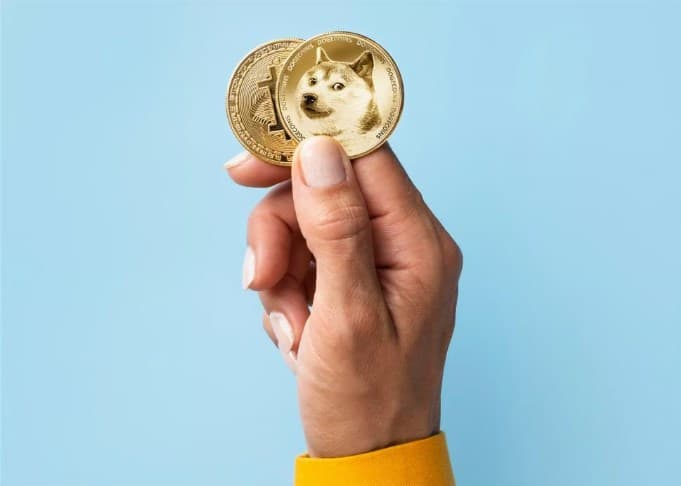 Ilustrasi Dogecoin Ilustrasi Dogecoin