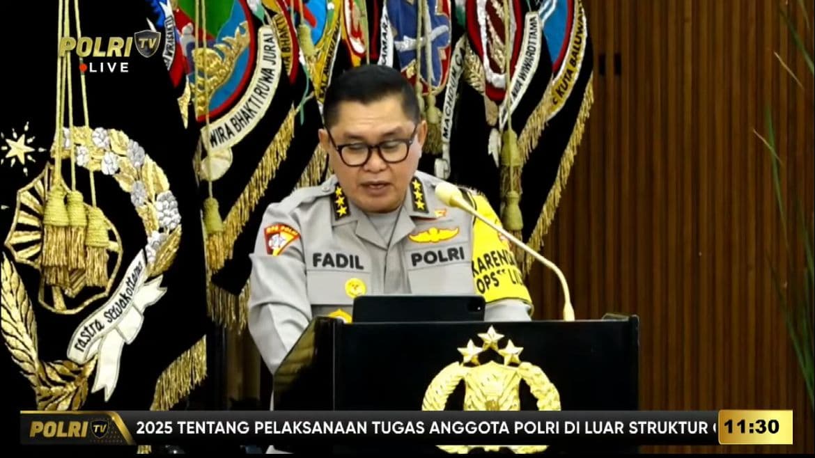 Asisten Utama Kapolri Bidang Operasi (Astamaops) Polri Komjen Mohammad Fadil Imran (Foto: Polri TV) Asisten Utama Kapolri Bidang Operasi (Astamaops) Polri Komjen Mohammad Fadil Imran (Foto: Polri TV)
