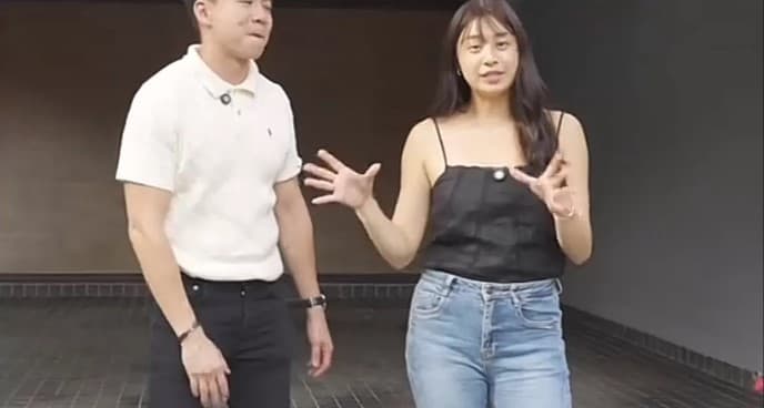 CEO Melvin Lim dan Influencer Grayce Tan. (Foto: TikTok) CEO Melvin Lim dan Influencer Grayce Tan. (Foto: TikTok)
