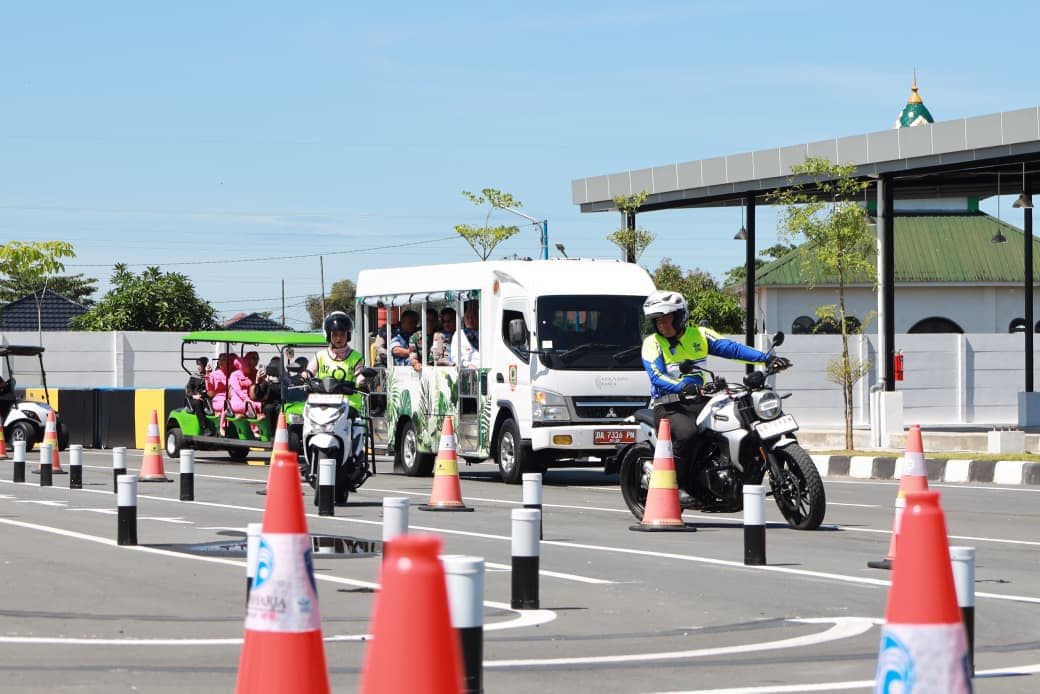 Safety Driving Center (SDC) Polda Kalimantan Selatan (Foto: Polri) Safety Driving Center (SDC) Polda Kalimantan Selatan (Foto: Polri)