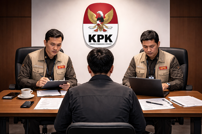 Ilustrasi Pemeriksaan oleh KPK Ilustrasi Pemeriksaan oleh KPK