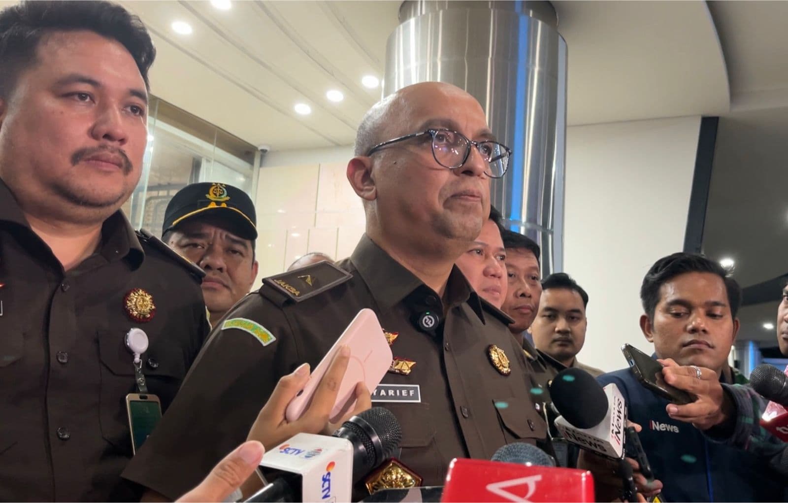 Direktur Penyidikan Jaksa Agung Muda Bidang Tindak Pidana Khusus (Dirdik Jampidsus) Kejagung, Syarief Sulaeman Nahdi. (Foto: Hastina/REQnews) Direktur Penyidikan Jaksa Agung Muda Bidang Tindak Pidana Khusus (Dirdik Jampidsus) Kejagung, Syarief Sulaeman Nahdi. (Foto: Hastina/REQnews)