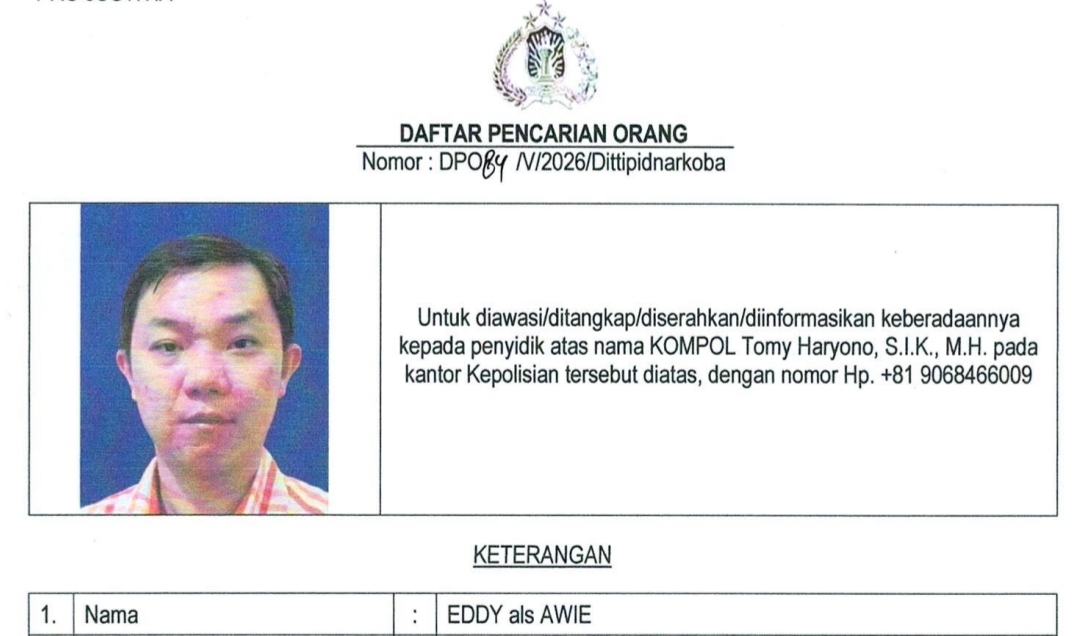 Pemilik tempat hiburan malam New Zone Medan, Eddy alias Awie (Foto: dok. Polri) Pemilik tempat hiburan malam New Zone Medan, Eddy alias Awie (Foto: dok. Polri)
