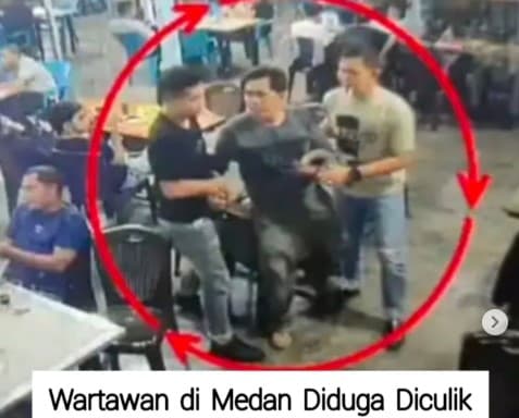 Viral Jurnalis di Medan Diduga Diculik Oknum TNI Gegara Beritakan Praktik Bisnis Ilegal. (Foto: Instagram @surakartakita) Viral Jurnalis di Medan Diduga Diculik Oknum TNI Gegara Beritakan Praktik Bisnis Ilegal. (Foto: Instagram @surakartakita)