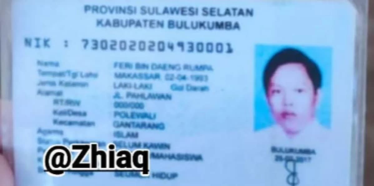 Nih Tampang Pelaku Penyekapan dan Rudapaksa Mahasiswi di Makassar yang Gunakan Modus Lamaran Kerja. (Foto: Twitter) Nih Tampang Pelaku Penyekapan dan Rudapaksa Mahasiswi di Makassar yang Gunakan Modus Lamaran Kerja. (Foto: Twitter)
