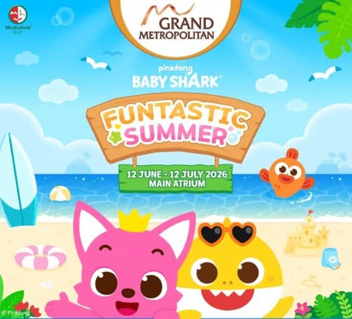Pertama di Bekasi, Pinkfong and Baby Shark Hadir di Grand Metropolitan Bekasi Selama Libur Sekolah. Pertama di Bekasi, Pinkfong and Baby Shark Hadir di Grand Metropolitan Bekasi Selama Libur Sekolah.