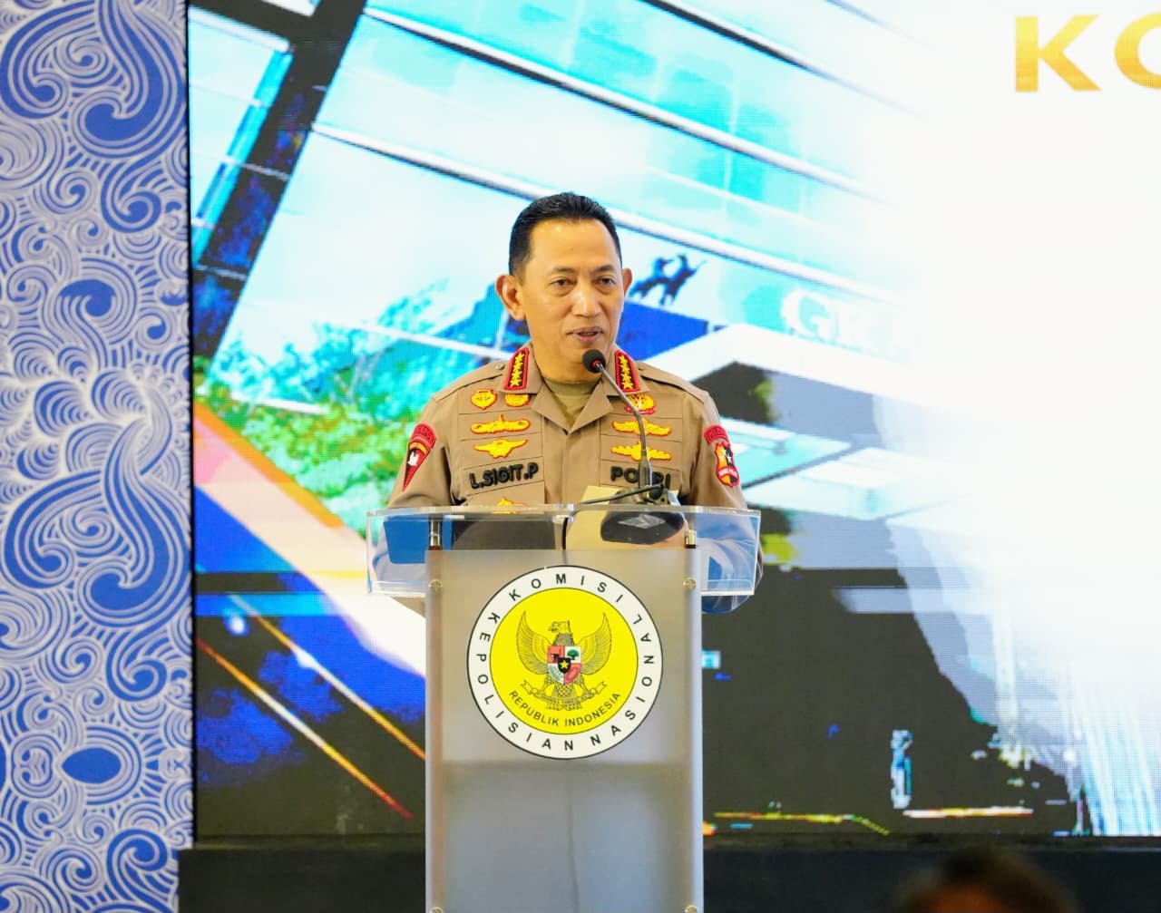 Kapolri Jenderal Listyo Sigit Prabowo dalam Rakorwas Kompolnas di Hotel Mercure Ancol, Jakarta Utara, Rabu 10 Juni 2026. Kapolri Jenderal Listyo Sigit Prabowo dalam Rakorwas Kompolnas di Hotel Mercure Ancol, Jakarta Utara, Rabu 10 Juni 2026.