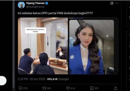 Anggota DPRD DKI Jakarta Bebizie Sri Mulyati "Dirujak" Warganet karena Foto Viralnya. Anggota DPRD DKI Jakarta Bebizie Sri Mulyati "Dirujak" Warganet karena Foto Viralnya.