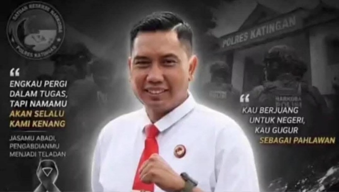 Almarhum Aipda Yudhie Perdana. (Foto: dok. Istimewa) Almarhum Aipda Yudhie Perdana. (Foto: dok. Istimewa)